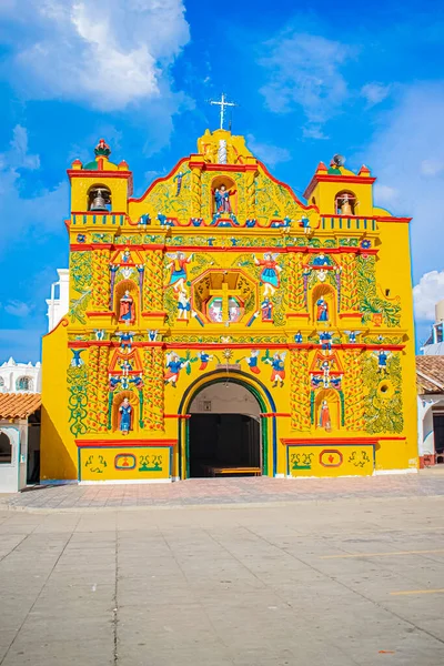 Church San Andrs Xecul Totonicapan — Stock Photo, Image