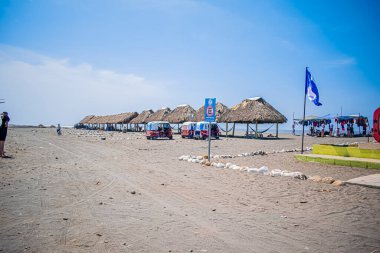 Guatamala sahillerinde güzel rako de palma