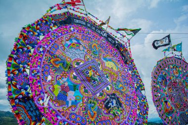 Çin Devi Kağıt Uçurtma Festivali 1 Kasım 2017, Sumpango, Guatemala,