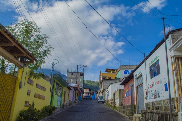Calle San Pedro Laguna Con Cielo Azul —  Fotos de Stock