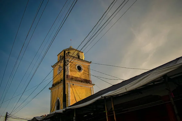 Cappelle Campo Tradizionali Antiche Con Cielo Sullo Sfondo — Foto Stock