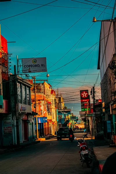 Straat Van Stad San Juan Ostuncalco — Stockfoto
