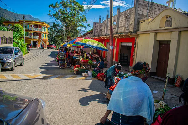 Mercado Carretera Plena Pandemia — Foto de Stock