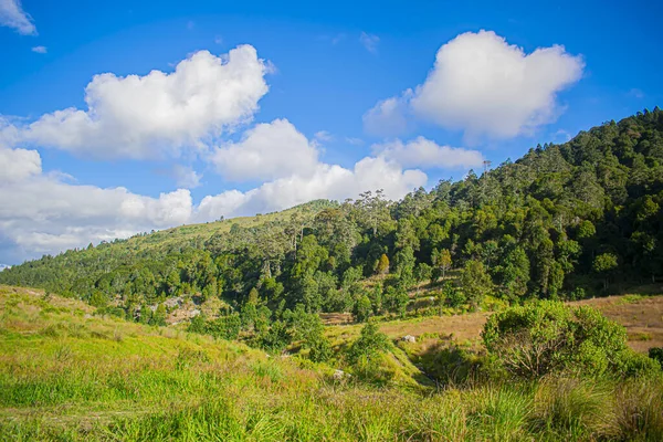 Bela Paisagem Vale Com Rio Montanhas — Fotografia de Stock