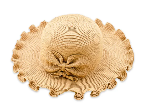 Sombrero vintage de mujer aislado sobre fondo blanco . — Foto de Stock