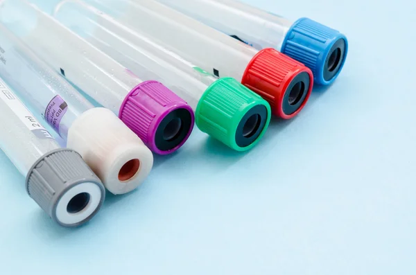 Medical Blood tube, test tube for laboratory. — Stock Photo, Image