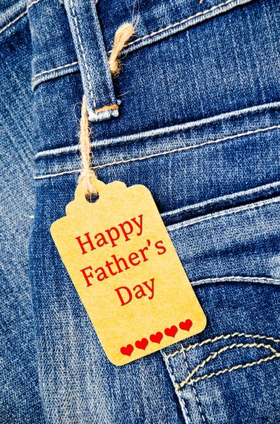 Happy fathers day sign. — Stock Photo, Image