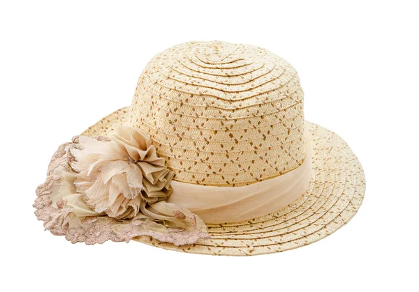 Belle chapeau de plage — Photo