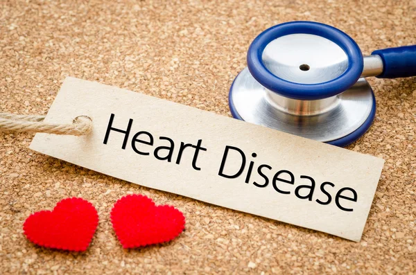 Szív-betegségben szó. — Stock Fotó