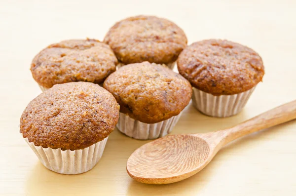 Mini taza de pastel de plátano . —  Fotos de Stock