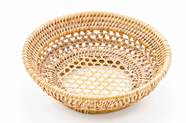 Basket isolated on white background — Stock Photo, Image