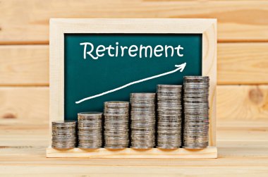 Emeklilik planı ile para.