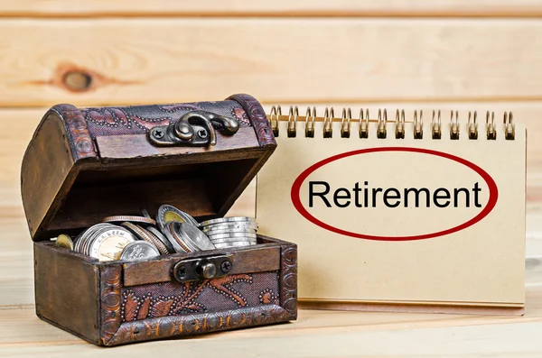 Save money retirement. — Stock Photo, Image