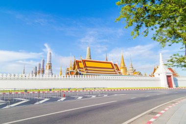 Wat Phra Kaew, Zümrüt Buddha Tapınağı, Bangkok, Tayland.