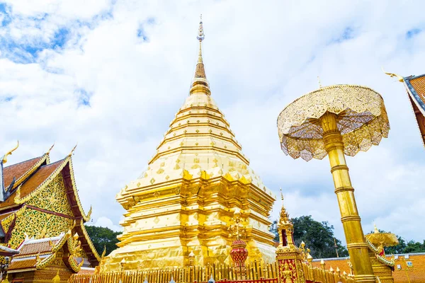 Lugares Interés Importantes Atracciones Turísticas Chiang Mai Phra Doi Suthep —  Fotos de Stock