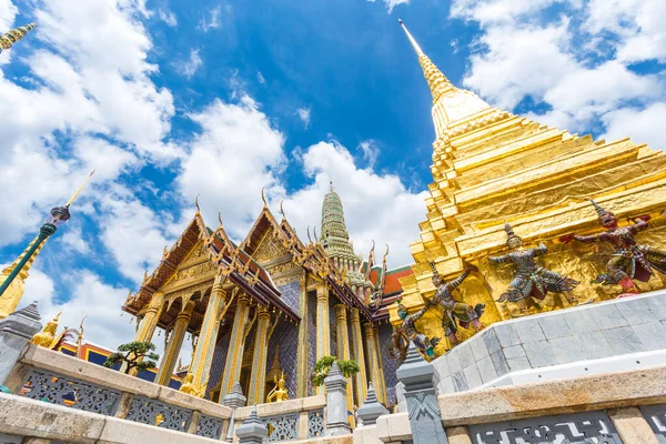 Wat Phra Kaew Templo Del Buda Esmeralda Bangkok Tailandia —  Fotos de Stock