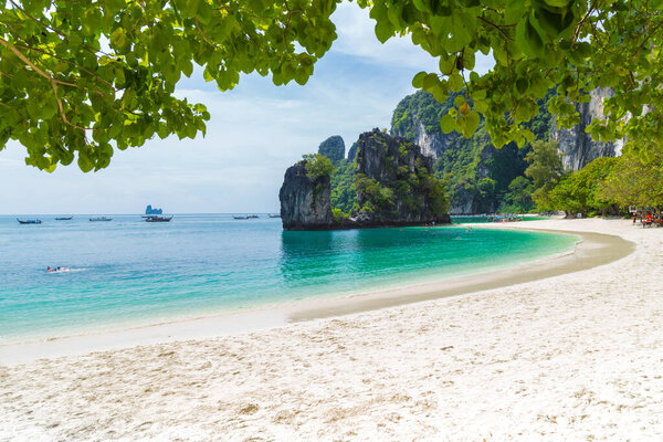 Koh Hong Island beach at Krabi province, Thailand.