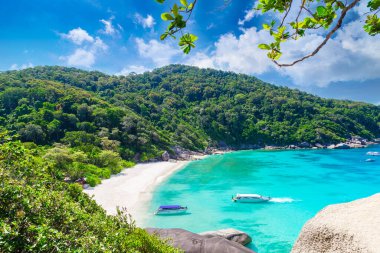 Güzellik, Tropik plaj, Similan Adaları, Andaman Denizi, Ulusal Park, Phangnga Eyaleti, Tayland