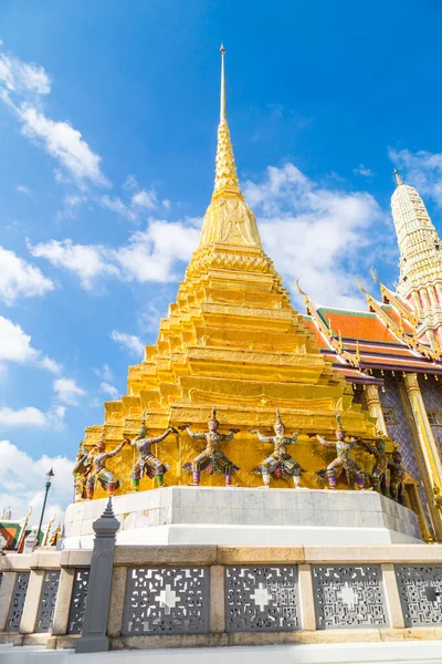 Wat Phra Kaew Templo Del Buda Esmeralda Bangkok Tailandia —  Fotos de Stock