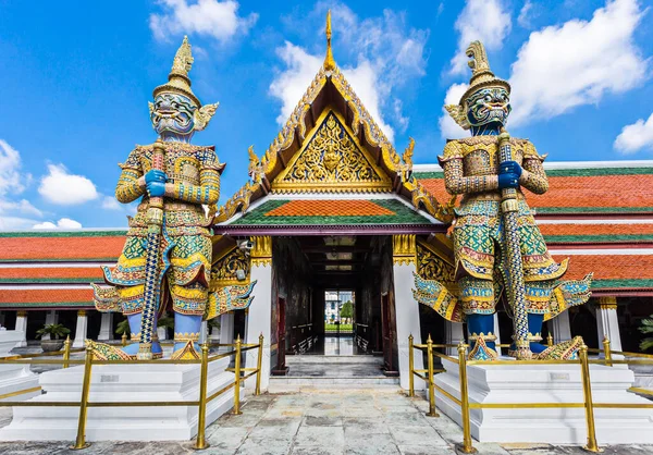 Wat Phra Kaew Templo Del Buda Esmeralda Bangkok Tailandia —  Fotos de Stock