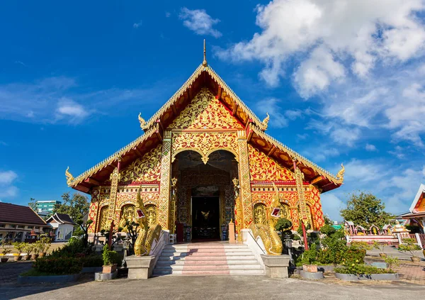 Wat Jet Yot Ciudad Chiang Rai Norte Tailandia —  Fotos de Stock