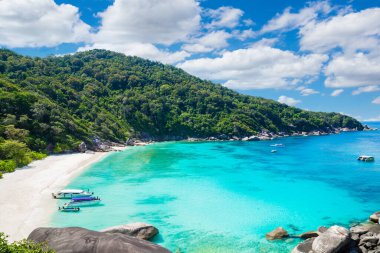 Güzellik, Tropik plaj, Similan Adaları, Andaman Denizi, Ulusal Park, Phangnga Eyaleti, Tayland