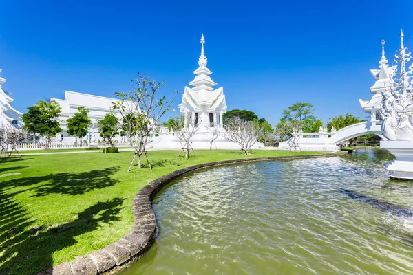 Wat Rong Khun Alias Templo Blanco Chiang Rai Tailandia —  Fotos de Stock