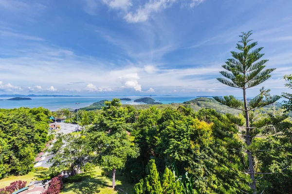 Vista Della Spiaggia Phuket Khao Squillato Punto Vista Phuket Thailandia — Foto Stock