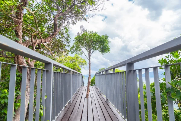 Loopbrug Naar Top Uitkijkpunt Van Koh Hong Eiland Nieuwe Bezienswaardigheid — Stockfoto