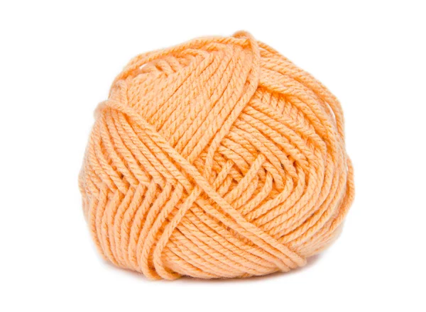 Orange yarn. — Stock Photo, Image