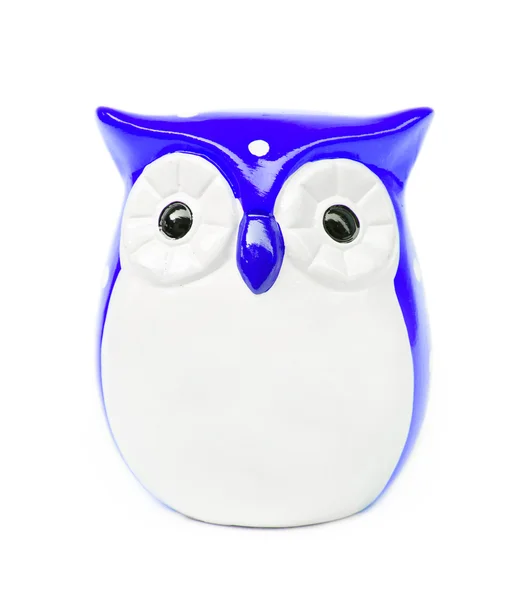 Ceramic owl bird — Stock Photo, Image