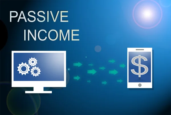 Passive income business concept.