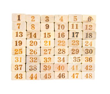 Ahşap blok Kulesi oyunu.