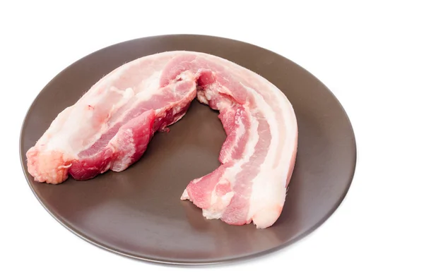 Bacon em bruto . — Fotografia de Stock