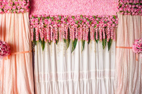 Beautiful backdrop pink rose flowers. — Stock Photo, Image