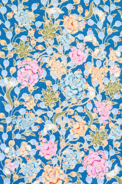 Batik'ın soyut parlak Tekstil.