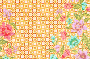 Güzel sanat Malezya Batik desen