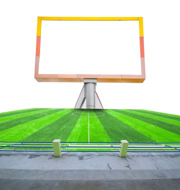 boş alan futbol billboard.