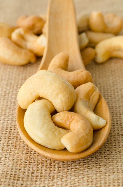 Roasted cashews. — Stock Photo, Image