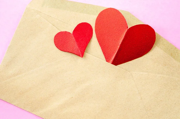 Love levél koncepció. — Stock Fotó