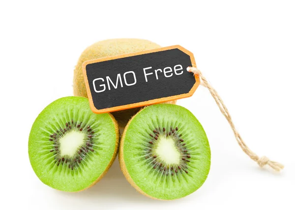 Кусок свежих фруктов киви без ГМО . — стоковое фото