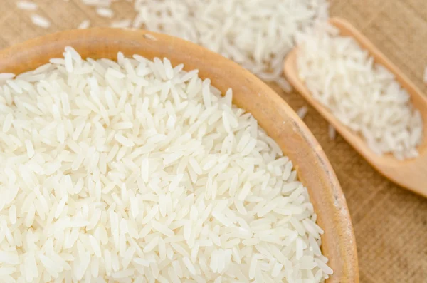 Raw white rice — Stock Photo, Image