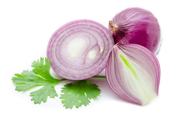 Sliced red onion. — Stock Photo, Image