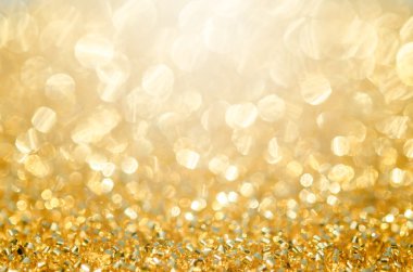 Altın ışık soyut.