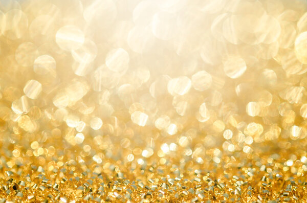 Abstract the gold light.