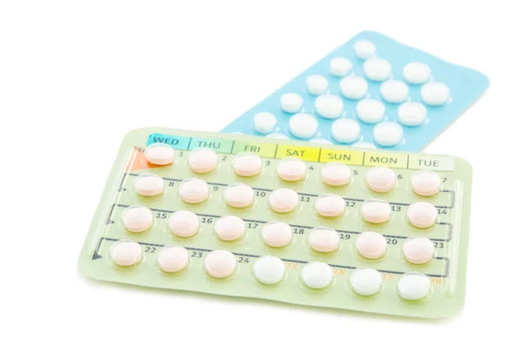 Contraceptive pill or Birth control pill. — Stock Photo, Image