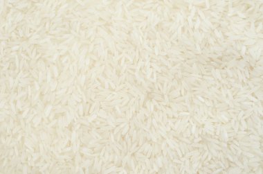 Çiğ beyaz pirinç doku.