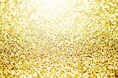 Arka plan Christmas altın ışıltılı.