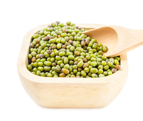 健康的素食超级食物成分绿豆. — 图库照片