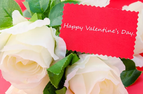 Feliz tarjeta de San Valentín. — Foto de Stock